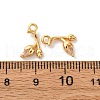 Brass Micro Pave Cubic Zirconia Pendants KK-K382-42G-3