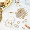 Globleland 28Pcs 2 Colors Eco-friendly Rack Plating Alloy Linking Rings FIND-GL0001-66-6
