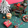 SUNNYCLUE 8 Sets Christmas Theme Plastic Cabochons KY-SC0002-22-4