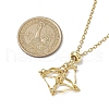 3Pcs 3 Sizes Stainless Steel Macrame Pouch Empty Stone Holder for Necklace Makings NJEW-JN04824-3