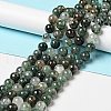 Natural Lodolite Quartz Beads Strands G-K285-40D-2