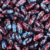 Baking Paint Glass Seed Beads SEED-N008-06G-3