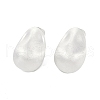 Brass Nuggets Stud Earrings EJEW-Q391-14S-2