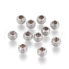 Non-Tarnish 304 Stainless Steel Textured Spacer Beads X-STAS-P108-04P-A-1