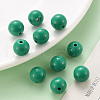 Opaque Acrylic Beads MACR-S370-C12mm-24-6