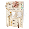 Rectangle Wood Jewelry Rack ODIS-WH0070-77-1