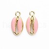Alloy Enamel Pendants X-PALLOY-T065-27E-2