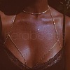 Alloy Crystal Rhinestone Bikini Sexy Body Chains for Beach Party FS-WG856A8-11-1