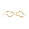 PVD Vacuum Plating 201 Stainless Steel Hoop Earrings EJEW-T002-04-3