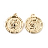 Brass Pendants KK-Q789-36G-1