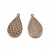 Tibetan Style Alloy Pendants TIBEP-Q002-43AB-NR-1