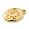 304 Stainless Steel Pendants STAS-C082-03G-2
