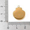 304 Stainless Steel Pendants STAS-G352-29G-02-3