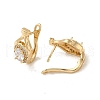 Brass Hoop Earrings EJEW-L271-13KCG-02-2