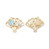 Alloy Enamel Pendants ENAM-D046-30G-01-1
