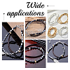 DICOSMETIC 50Pcs 5 Colors 304 Stainless Steel Beads STAS-DC0002-02-6