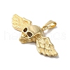 PVD Vacuum Plating 304 Stainless Steel Pendants STAS-B069-46G-01-2