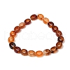 Natural Red Agate Beads Strands G-M439-A04-01-2
