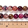 Dyed Natural Agate Beads Strands G-G203-10J-12mm-5