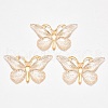 Transparent Acrylic Pendants X-TACR-R140-08A-1