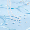 ARRICRAFT 2 Strands Natural White Agate Beads Strands G-AR0005-43A-4