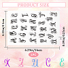 Clear Silicone Stamps DIY-WH0504-53-2