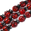 Handmade Lampwork Beads Strands LAMP-S069-02-1