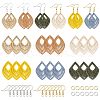 DIY Leaf Earring Making Kits DIY-NB0004-05-1