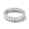 304 Stainless Steel Grooved Finger Rings RJEW-G298-12P-2