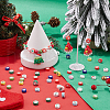 SOFPLATE Christmas Theme 300Pcs Handmade Polymer Clay Beads CLAY-SP0001-01B-4