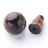 Natural Tiger Eye Buddhist Beads X-G-M011-01B-2
