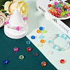 SUNNYCLUE Transparent Acrylic Large Hole Beads MACR-SC0001-33-4