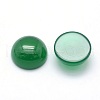 Natural Green Onyx Agate Cabochons X-G-P393-R42-12mm-2