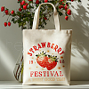 Canvas Women's Tote Bags ABAG-WH0056-001-6