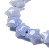 Synthetic Blue Lace Agate Beads Strands G-Z080-A21-8mm-4