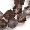 Natural Smoky Quartz Beads Strands G-S267-12-3