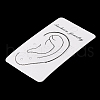 Ear Print Paper Display Cards CDIS-L009-01-4
