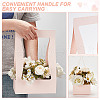 Transparent Rectangle Paper Bouquet Packaging Bags AJEW-WH0473-80A-4