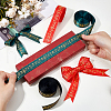 DICOSMETIC 30Yards 3 Colors Musical Note Pattern Polyester Striped Ribbon OCOR-DC0001-19-3