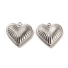 Non-Tarnish 304 Stainless Steel Pendants STAS-L022-032P-01-1