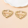 Alloy Hoop Earrings WG15DC6-12-1