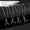 Unicraftale Adjustable 304 Stainless Steel Bracelet Making STAS-UN0003-15P-5