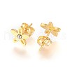 304 Stainless Steel Stud Earrings EJEW-E244-C01-G-2