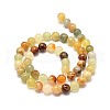 Natural Xiuyan Jade Bead Strands G-P075-39-8mm-2