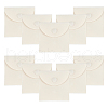 Square Velvet Jewelry Package Bags ABAG-WH0035-055C-03-1