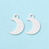 925 Sterling Silver Moon Chain Extender Drops STER-P053-06S-2