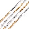 Two Tone 304 Stainless Steel Curb Chains CHS-B001-13-A-1
