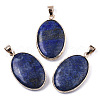 Natural Mixed Gemstone Pendants G-N326-31-2