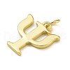 Libra Rack Plating Brass Pendants KK-Z067-02G-01-2