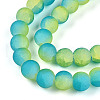 Crackle Glass Beads Strands GLAA-N009-10mm-10-3